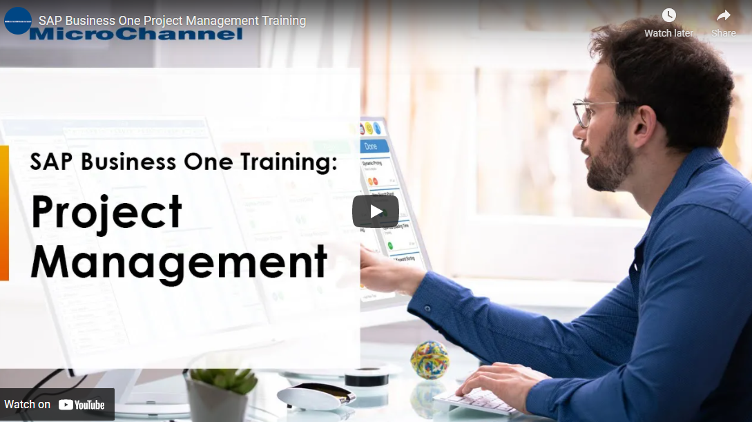 SAP Business One Project Management