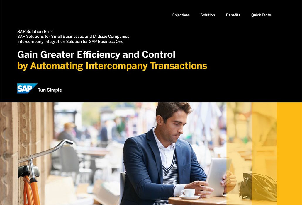 sap business one intercompany brochure